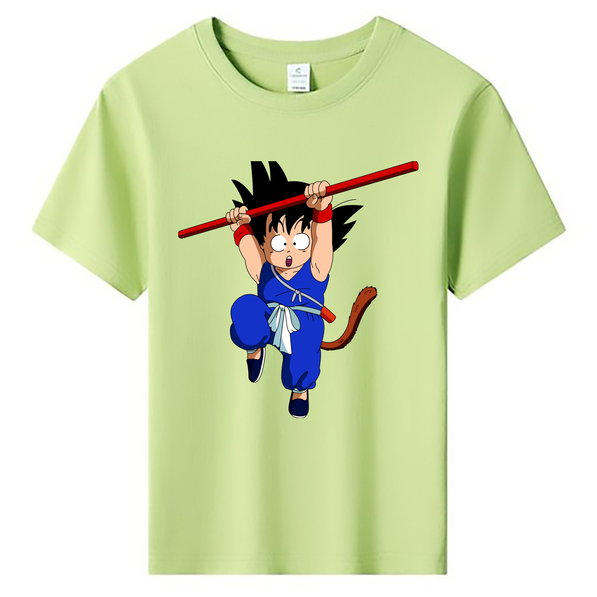 （画像用） ドラゴンボール 孫悟空（そん ごくう）Son Goku カカロット DRAGON BALL Kakarotto 綿100％キッズTシャツ（フロントプリント）